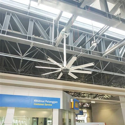 Ventiladores de teto grandes residenciais PMSM